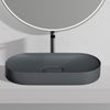 Conglomerate washbasin  IRIS 71 CM GREY MATT