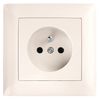 Single socket frame OSTE JNH013-1F Beige
