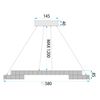 Lampe LED APP1771-CP GOLD 60cm