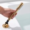 Grifo de Bañera de 3 Orificios Rea Lungo Gold