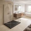 Shower tray Magnum CARRARA BLACK 80x100