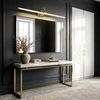 Bad LED-Wandleuchte SWE021-1W 80cm Gold