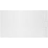 Shower tray Bazalt White 80x120