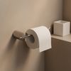 Falra szerelhető wc papír tartó Tomi 5809 Brush Nickle