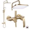Set dus PREMIUM Rea Como M1 Brush Gold