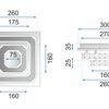 Lámpara plafond LED APP409-C
