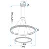 Lampe LED LHJ037-CP2 GOLD