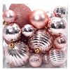 Christmas balls Pink/White 115 pcs