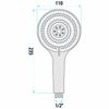 Douchette REA JS-019  BRUSH NICKLE