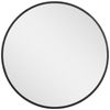 Kulaté zrcadlo MR18-20600 60 CM černé