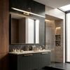 Bad LED-Wandleuchte SWE024-1W 80cm Brush Gold