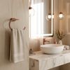 Percha de baño Ring 110 Til Brush Copper