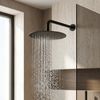 Kulatá dešťová sprcha REA JS-P014B 30cm Black