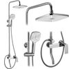 Shower set REA STORM CHROME