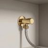 Ъглов вентил 02 1/2" x 3/4" Gold