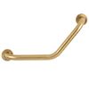 Barre d’appui d’angle pour salle de bain BRUSH GOLD