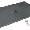 Shower tray Grey Rock 80x120