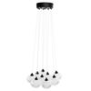 Lampă suspendată MS022-9CP Black
