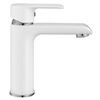 Bathroom faucet REA Bloom White Chrom Low