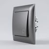 Doorbell Push Button OSTE JNH008-W GREY