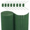 Balkónový kryt PVC zelený