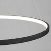 Люстра LED LHJ011-CP 40cm BLACK