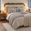 Pillowcase Snow 40x40 Dark Grey