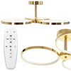 LED Lamp APP993-cp Gold + Remote Control