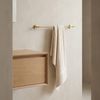 Porte-serviette 29101 Rivo Brush Gold