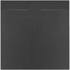 Shower tray Bazalt Black 90x90