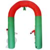 INFLATABLE CHRISTMAS ARC LED SNOWMAN XXL