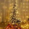 Christmas tree lights Garland LED Gold Stars