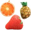 Coussin en peluche Fruits Ananas