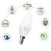 LED Light bulb LED RSL035 E14 8W Warm