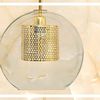 Závěsná lampa Glass Gold Loft APP554-1CP 20cm