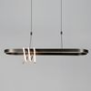 Люстра LED LHJ040-CP 120 cm BLACK