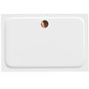 Dušo irklavimo baseinas Rea Belmond White 80x100 Brush Copper