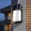 Lampa elewacyjna Kinkiet JNH034-G Czarna
