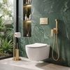 Смеситель для биде Rea Joe Brush Gold