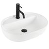 Countertop Basin REA Aura 51 White Matt