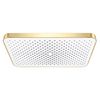 Pommeau de douche rectangulaire REA JS-032 Gold