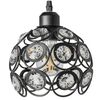 LAMPE BOULE EN CRISTAL APP206