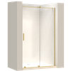 Shower doors Rea Montana 130 Gold brush