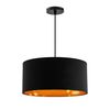 Lampa Wisząca  36cm APP619-1CP Czarna