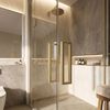 Дръжка за врата на душ кабина Rea 01 Brushed Gold