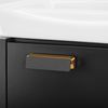 Ensemble de meubles de salle de bain avec lavabo Molly 40cm Grey