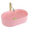Умивалник за плот Rea Vanda Bubble Gum Matt