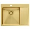 Stainless steel sink RUSSEL 116 Gold