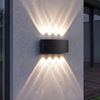 Applique murale de façade LED JNH041-8G Black