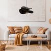Lampă suspendată APP1833-1CP BLACK